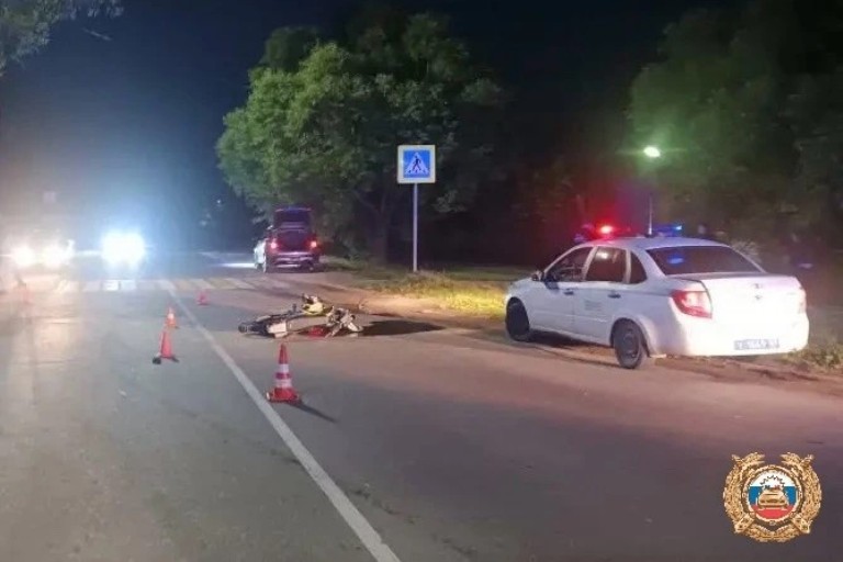 В Тверской области водитель питбайка пострадал в ДТП