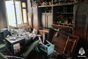 При пожаре в Тверской области обнаружен погибший При пожаре в Тверской области обнаружен погибший