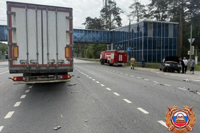 Три человека пострадали в ДТП с многотонной фурой на М-10 в Тверской области