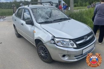 В Тверской области пенсионер на Lada Granta сбил 12-летнего питбайкера