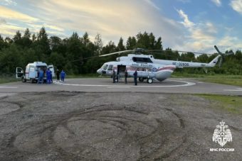 В Тверской области для спасения пациента задействовали вертолет МЧС В Тверской области для спасения пациента задействовали вертолет МЧС