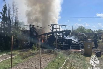 В Тверской области из-за поджога сгорел дотла дом