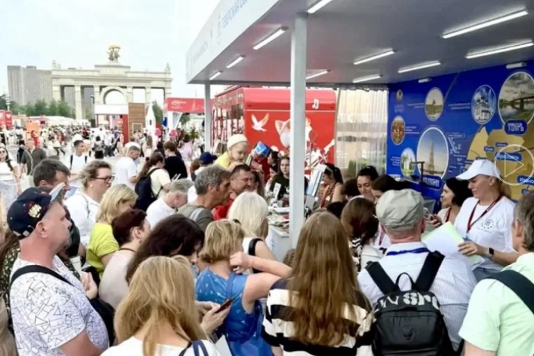 Стенд Тверской области на форуме «Путешествуй» посетили более полумиллиона гостей