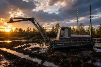 Виталий Королев показал уникальную тверскую амфибию, способную почистить море Виталий Королев показал уникальную тверскую амфибию, способную почистить море