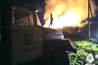 Мужчина погиб при пожаре в Тверской области