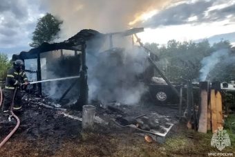 Названа причина серьезного пожара под Тверью