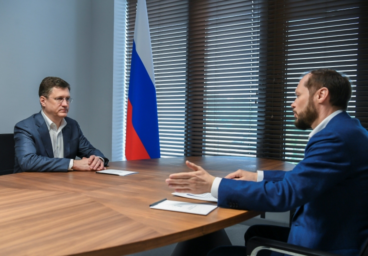 Александр Новак и Виталий Королев посетили предприятие «ТверьКанатДор»