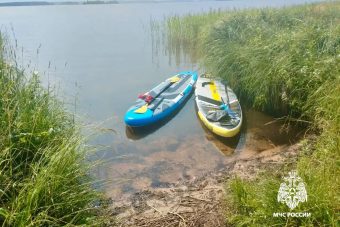 Сапбордистов спали во время урагана в Тверской области
