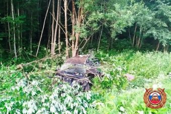 В Тверской области легковушка вылетела в кювет В Тверской области легковушка вылетела в кювет