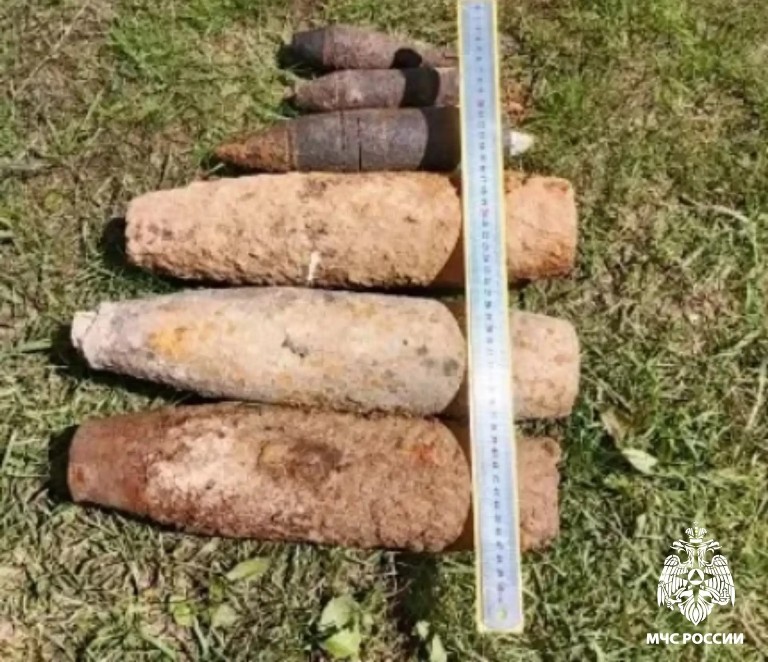 В Тверской области взорвали мину и снаряды