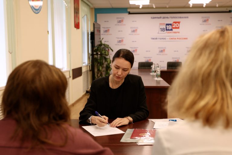 Алёна Аршинова: "Подача документов в избирком - часть системной работы с Тверской областью"