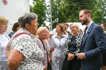Виталий Королев в Кувшиновском округе убедился в востребованности «Поезда здоровья»