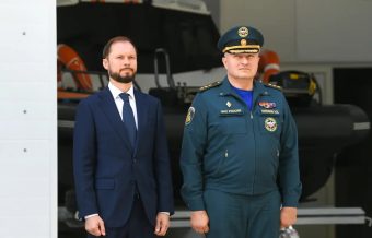 Глава МЧС России с рабочей поездкой в Тверской области