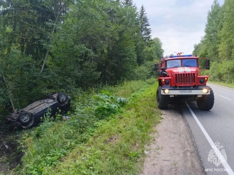 ДТП с двойным перевертышем произошло в Тверской области
