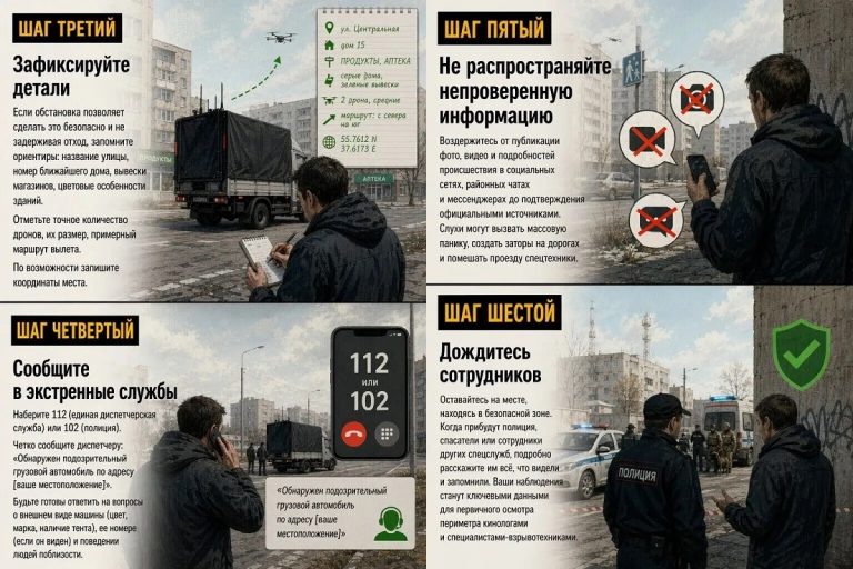 ФСБ назвала алгоритм действий при появлении подозрительного грузовика