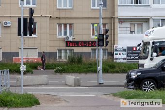 Новый светофор установили в Твери