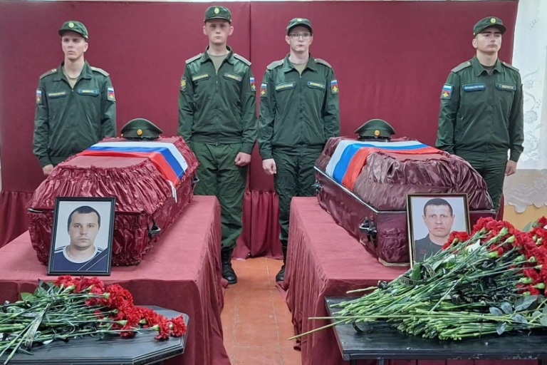 В Тверской области похоронили земляков, погибших на СВО