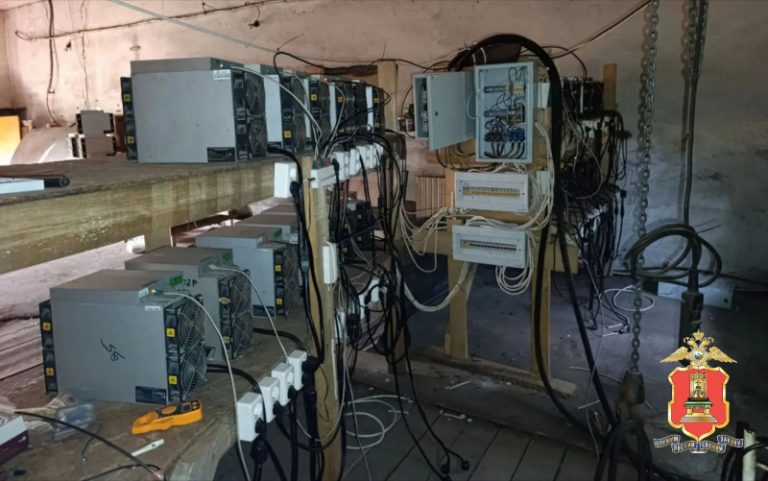 В Тверской области под прикрытием лесопилки майнили криптовалюту