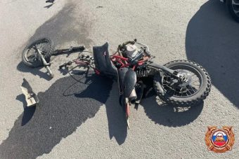 Питбайк разорвало надвое после столкновения в Тверской области Питбайк разорвало надвое после столкновения в Тверской области