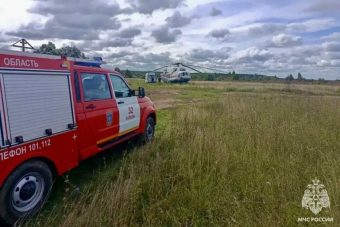 В Тверской области вертолет санавиации экстренно вылетал за пациентом