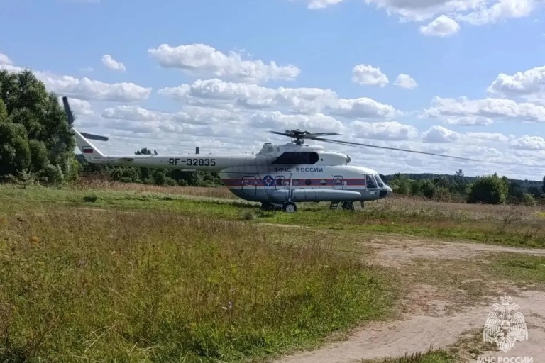 В Тверской области для спасения ребенка задействовали вертолет МЧС