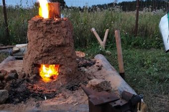 В Тверской области археологи сварили железо 1000-летним способом