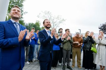 Виталий Королев открыл новое колесо обозрения в тверском Горсаду