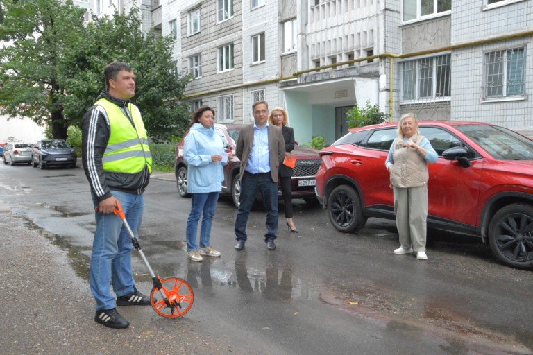 В Пролетарском районе Твери досрочно завершен ремонт дворов