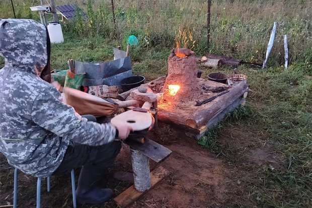 В Тверской области археологи сварили железо 1000-летним способом