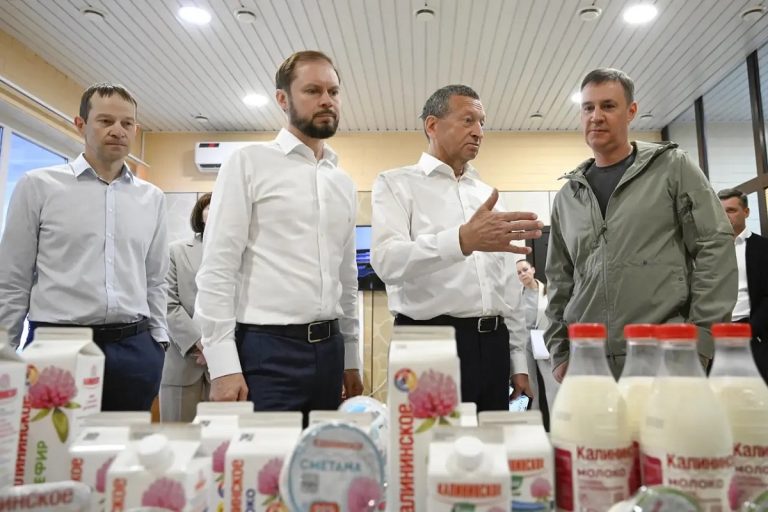 Виталий Королев и Дмитрий Патрушев обсудили перспективы тверского АПК