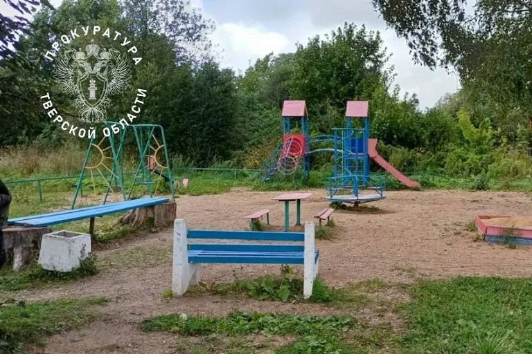Мальчик травмирован на детской площадке в Тверской области