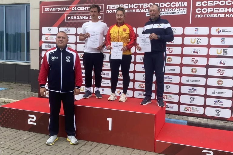 Тверские гребцы произвели фурор на национальных стартах в Казани