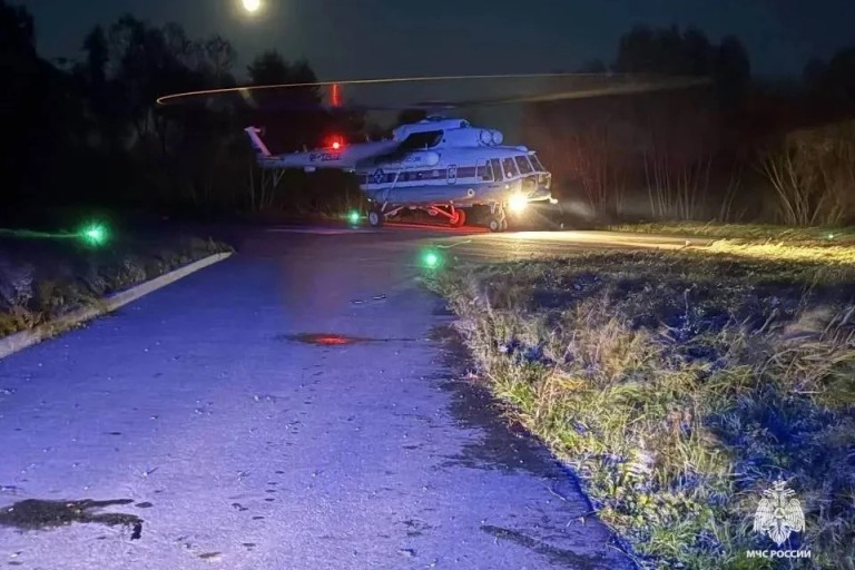В Тверской области для спасения ребенка задействовали вертолет МЧС