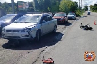 Пенсионерка на электровелосипеде пострадала в ДТП в Тверской области Пенсионерка на электровелосипеде пострадала в ДТП в Тверской области