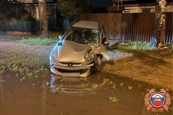 Девушка-водитель протаранила дерево в Твери Девушка-водитель протаранила дерево в Твери
