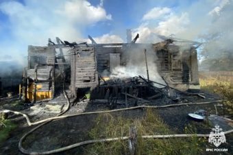 В Тверской области сгорел дотла жилой дом В Тверской области сгорел дотла жилой дом