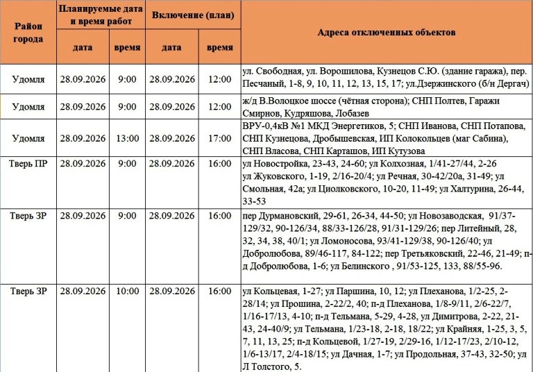 Жители Твери и области надолго останутся без света