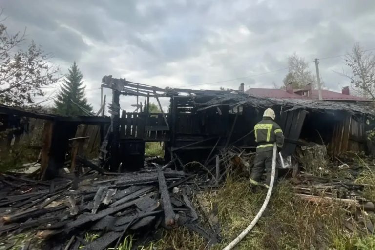 В Тверской области из-за неосторожного обращения с огнём чуть не случилась беда