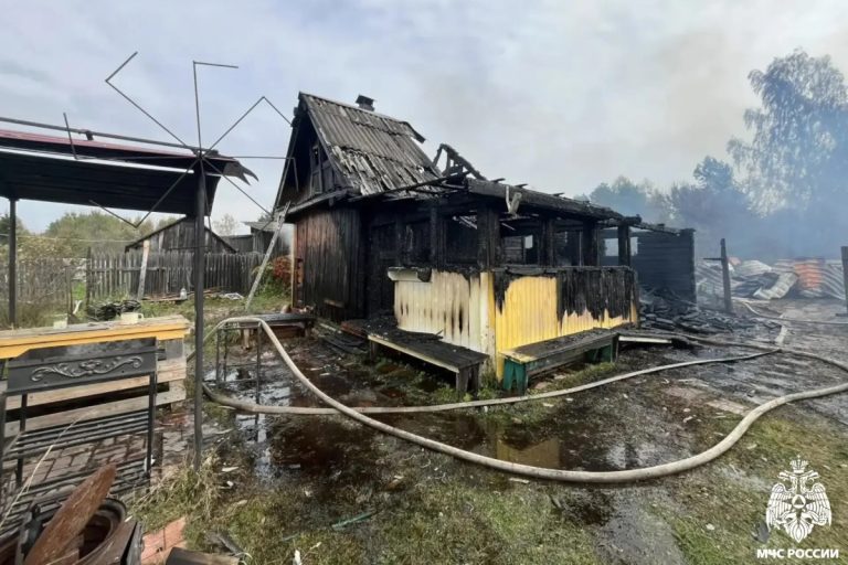В Тверской области на пожаре погибли трое человек