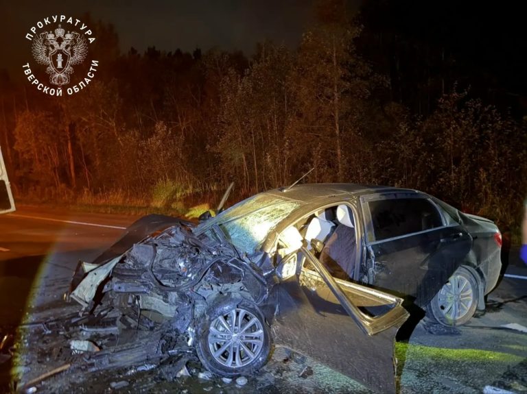 2 ДТП в одно время Тверской области унесли жизни 5 человек