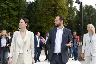 Виталий Королев показал, как теперь выглядит Горсад в Твери