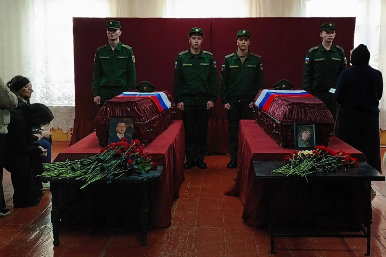 В Тверской области простились с молодыми земляками, погибшими на СВО