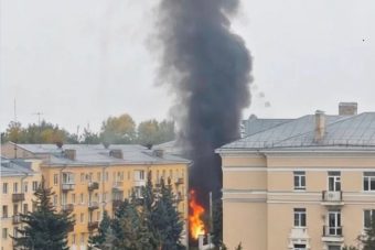 На Театральной площади в Твери произошел пожар На Театральной площади в Твери произошел пожар