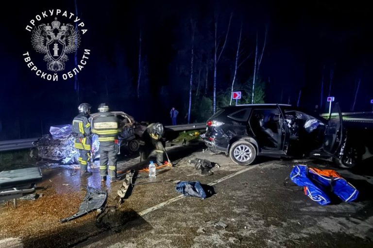 2 ДТП в одно время Тверской области унесли жизни 5 человек