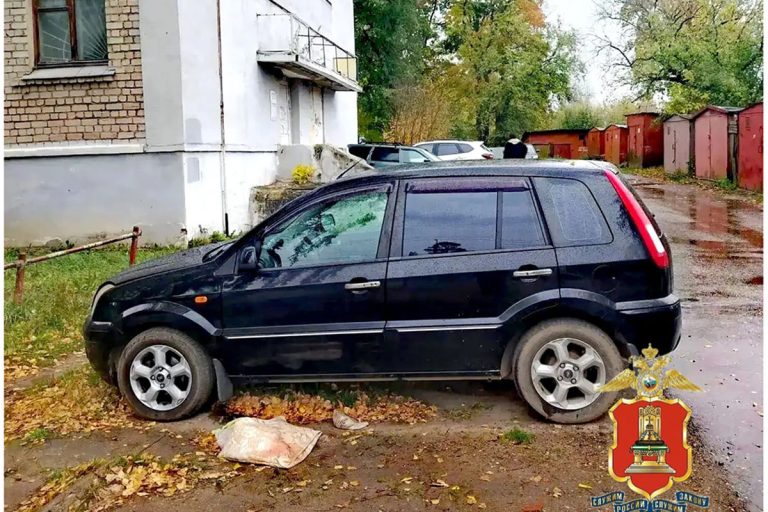 В Тверской области попытка угона машины пошла не по плану