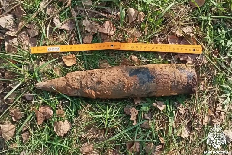 В Тверской области взорвали снаряд