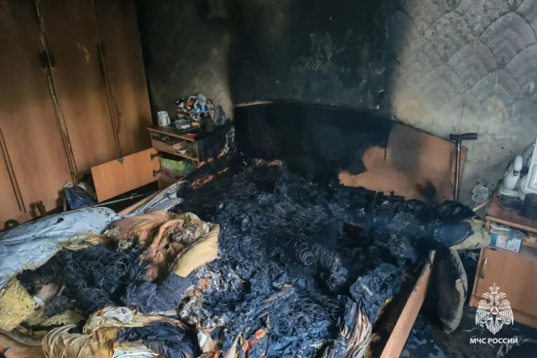 На пожаре в тверской многоэтажке спасли девять человек
