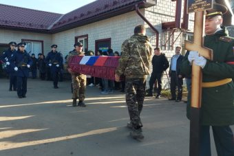 В Тверской области простились с рядовым, трагически погибшим на СВО