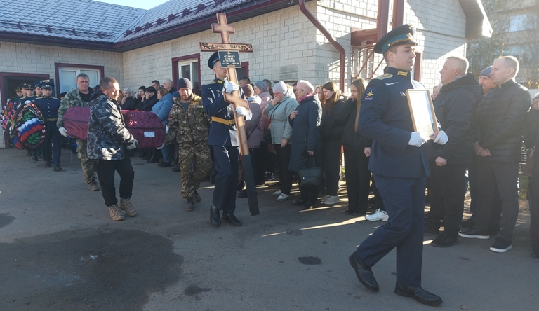 В Тверской области простились с молодым участником СВО