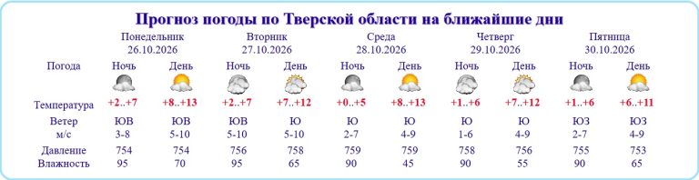 Стало известно, как долго еще продлится бабье лето в Тверской области